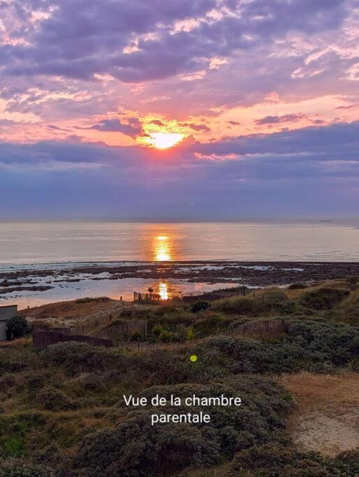 Duplex Au Calme Avec Vue Sur Les Dunes Et La Mer Ambleteuse Luaran gambar